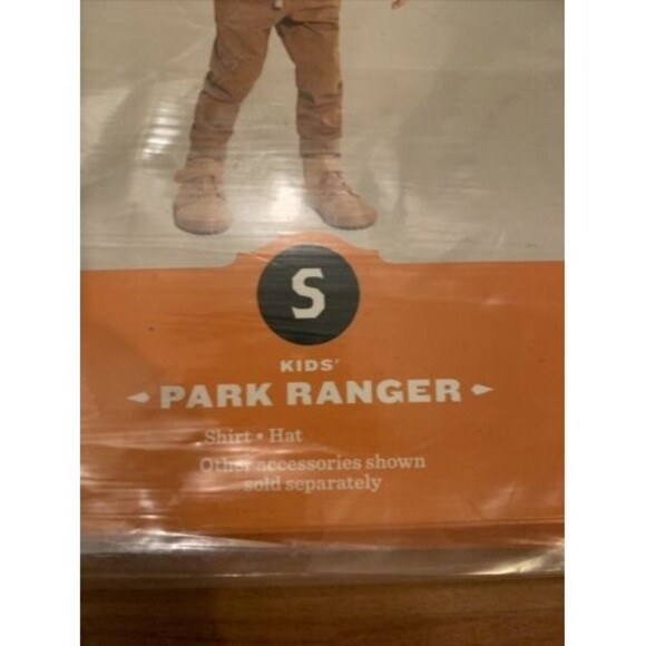 2 Piece Hyde & Eek Boys Park Ranger Halloween Cosplay Costume Size Small - Picture 6 of 9